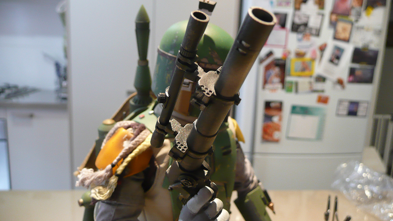Illustration for article titled Check Out My 12" Boba Fett